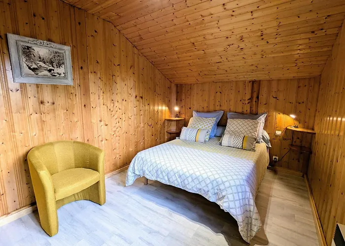 De Montagne Chaleureux Avec Cheminee, Terrasse Et Proche - Fr-1-589-2 Prázdninový dům *